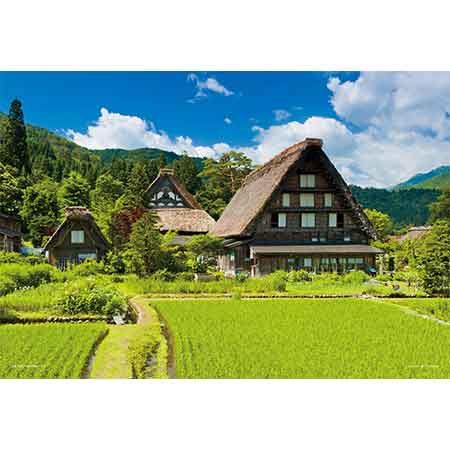 涼風の白川郷（岐阜）