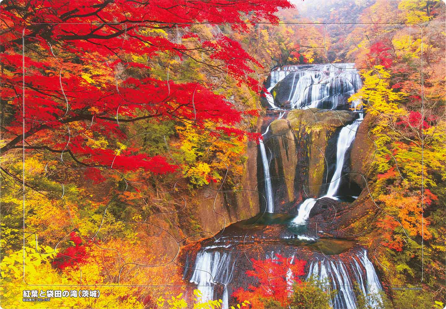いきいきパズル　紅葉と袋田の滝（茨城）【通販限定】