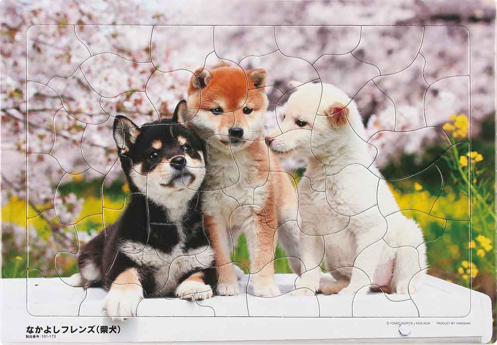 いきいきパズル　なかよしフレンズ（柴犬）【通販限定】