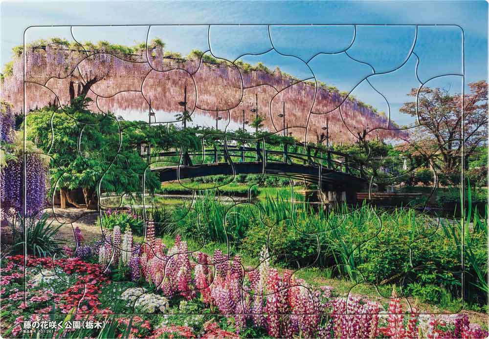 いきいきパズル　藤の花咲く公園（栃木）【通販限定】