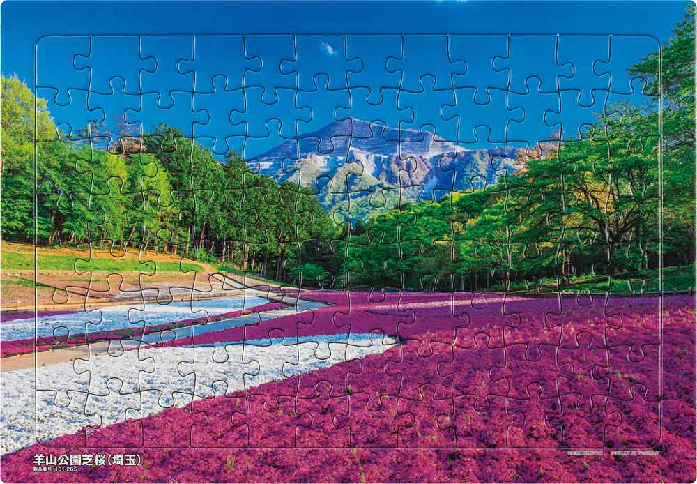 いきいきパズル　羊山公園芝桜（埼玉）【通販限定】