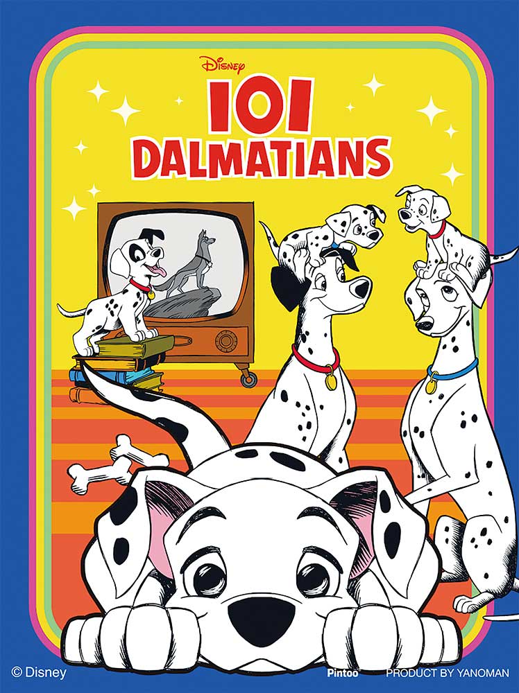 プチパリエクリア Disney Classics ‐101匹わん