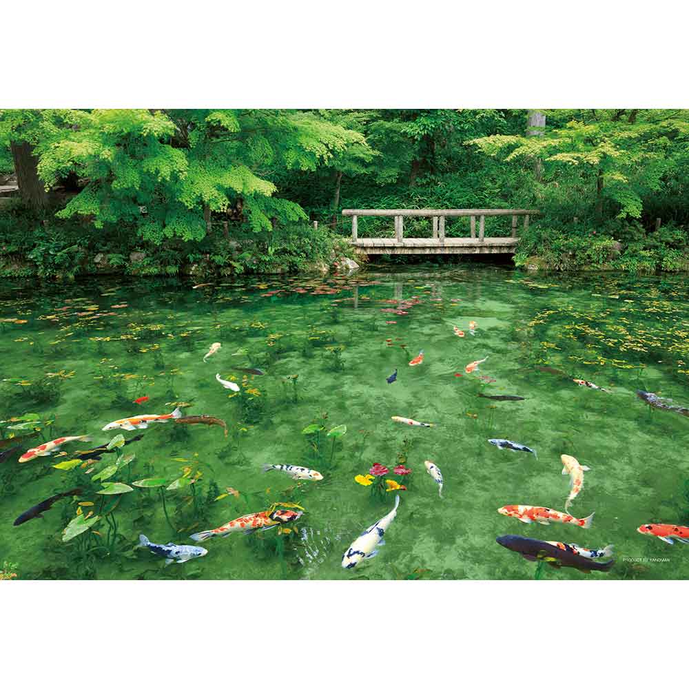 コンパクトピースパズル　踊る色彩モネの池（岐阜）