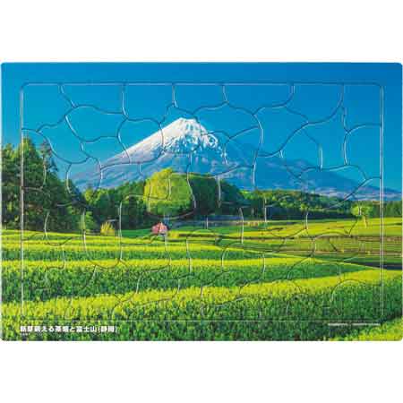 いきいきパズル　新芽萌える茶畑と富士山（静岡）【通販限定】